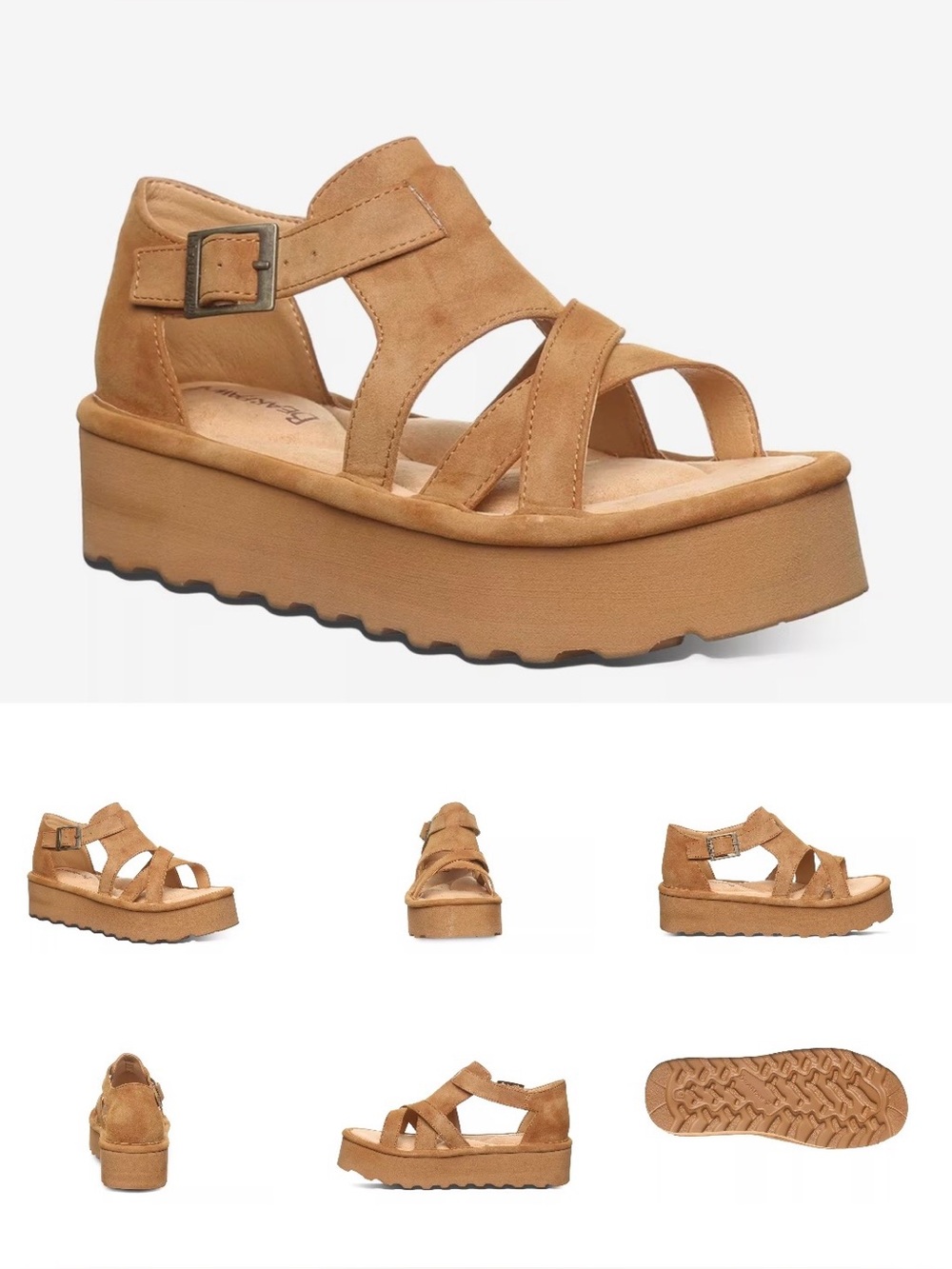 Bear Paw Pinnacle Platform Sandal
